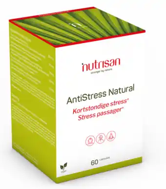 De Online Drogist Nutrisan antistress natural capsules 60vcp aanbieding