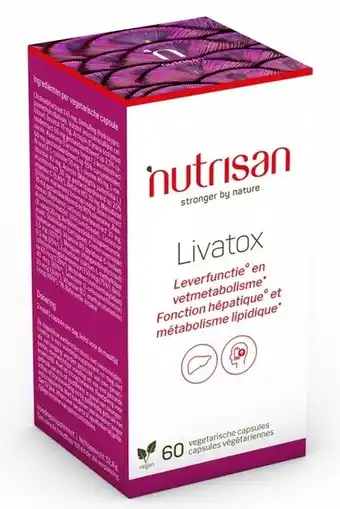 De Online Drogist Nutrisan livatox capsules 60cp aanbieding