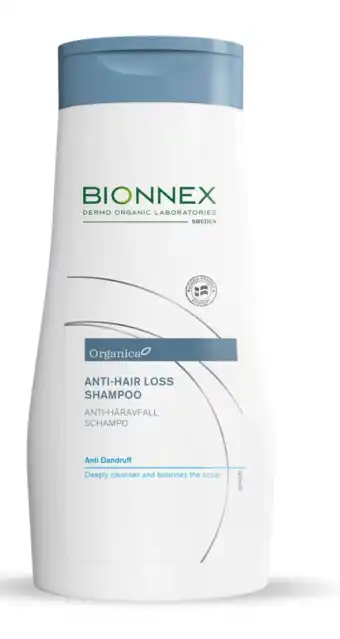 De Online Drogist Bionnex organic anti hair loss + anti dandruff shampoo 300ml aanbieding
