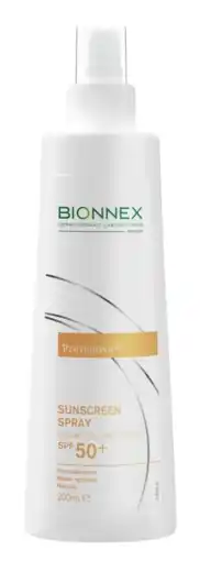 De Online Drogist Bionnex preventiva sunscreen spray spf 50 150ml aanbieding