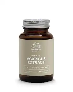 De Online Drogist Mattisson healthstyle biologische agaricus capsules 60cp aanbieding