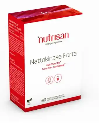 De Online Drogist Nutrisan nattokinase forte capsules 60cp aanbieding