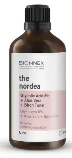 De Online Drogist Bionnex nordea serum glycol 8% + aloe vera + birch toner 100ml aanbieding