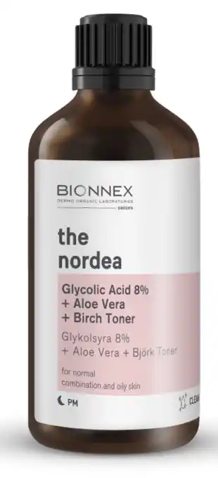 De Online Drogist Bionnex nordea serum glycol 8% + aloe vera + birch toner 100ml aanbieding
