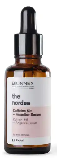 De Online Drogist Bionnex nordea caffeine 5% + angelica serum 30ml aanbieding