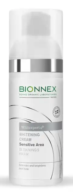 De Online Drogist Bionnex whitexpert whitening cream sensitive area 50ml aanbieding