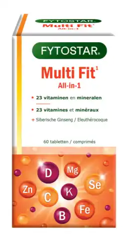 De Online Drogist Fytostar multi fit all-in-one formule tabletten 60cp aanbieding