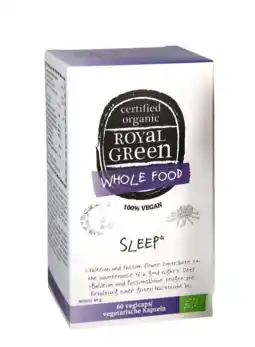 De Online Drogist Royal green whole food sleep vegicaps 60vcp aanbieding