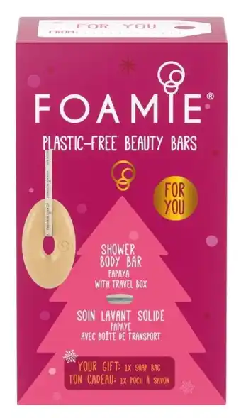 De Online Drogist Foamie shower body bar papaya giftset 1st aanbieding