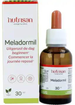 De Online Drogist Nutrisan meladormil druppels 30ml aanbieding