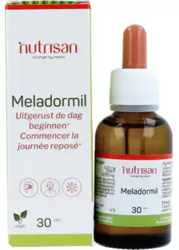De Online Drogist Nutrisan meladormil druppels 30ml aanbieding