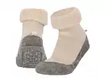 De Online Drogist Apollo wollen antislip huisslof beige maat 43/44 1pr aanbieding