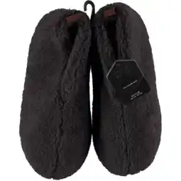 De Online Drogist Apollo teddy sloffen antraciet maat 41/42 1pr aanbieding