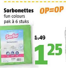 Poiesz Sorbonettes aanbieding