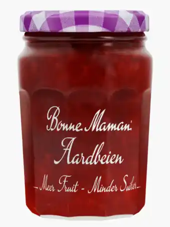 Flink Bonne maman aardbeienjam minder suiker 335g aanbieding