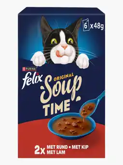 Flink Felix soup country 6x48g aanbieding