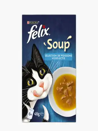 Flink Felix soup vis 6x48g aanbieding