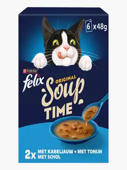 Flink Felix soup vis 6x48g aanbieding
