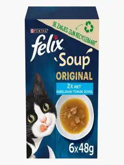 Flink Felix soup vis 6x48g aanbieding