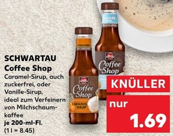 Kaufland DE SCHWARTAU Coffee Shop 200ml aanbieding