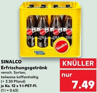 Kaufland DE SINALCO Erfrischungsgetränk aanbieding