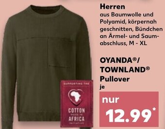 Kaufland DE OYANDA/ TOWNLAND Pullover aanbieding