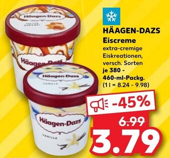 Kaufland DE HÄAGEN-DAZS Eiscreme aanbieding