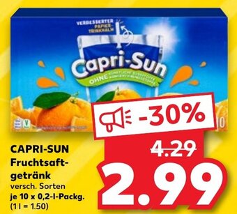 Kaufland DE CAPRI-SUN Fruchtsaftgetränk aanbieding