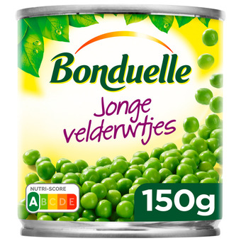 Jumbo Bonduelle jonge velderwtjes 150g aanbieding
