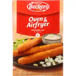 Jumbo Beckers oven & airfryer frikandellen 5 x 70g aanbieding