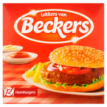 Jumbo Beckers hamburgers voorgegaard 12 x 70g aanbieding