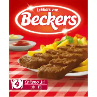 Jumbo Beckers chileno 4 x 80g aanbieding