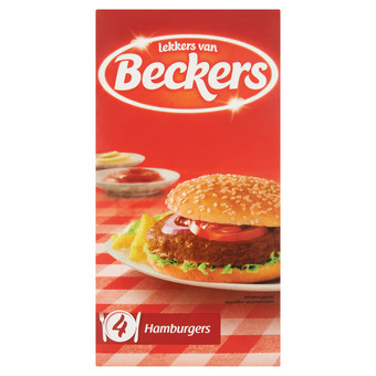 Jumbo Beckers hamburgers 4 x 70g aanbieding