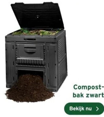 GAMMA Compost bak zwart aanbieding