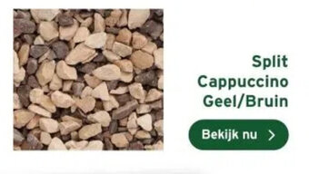 GAMMA Split Cappuccino Geel/Bruin aanbieding