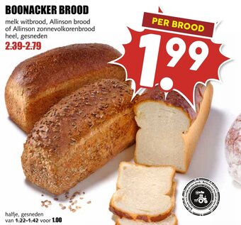 De Boerenschuur BOONACKER BROOD aanbieding
