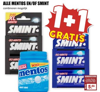 De Boerenschuur ALLE MENTOS EN/OF SMINT aanbieding