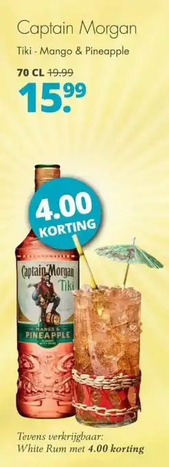 Mitra Captain Morgan aanbieding