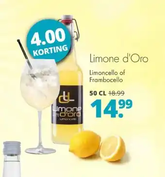 Mitra Limone d'Oro aanbieding