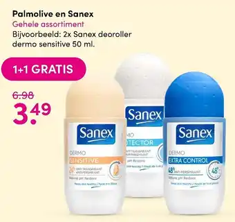 DA Palmolive en Sanex aanbieding