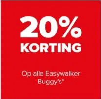 Baby-Dump Easywalker Buggy's aanbieding