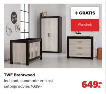 Baby-Dump TWF Brentwood aanbieding