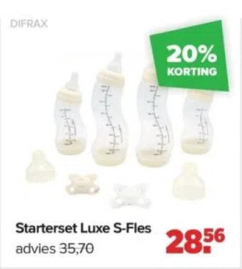 Baby-Dump Starterset Luxe S-Fles aanbieding