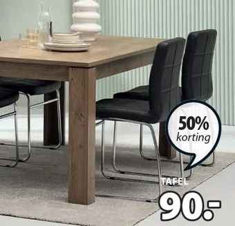 Jysk Vedde tafel aanbieding