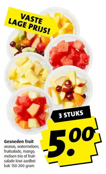 Boni Gesneden fruit 3*150-200g aanbieding