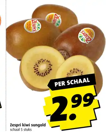 Boni Zespri kiwi Sungold 5st aanbieding