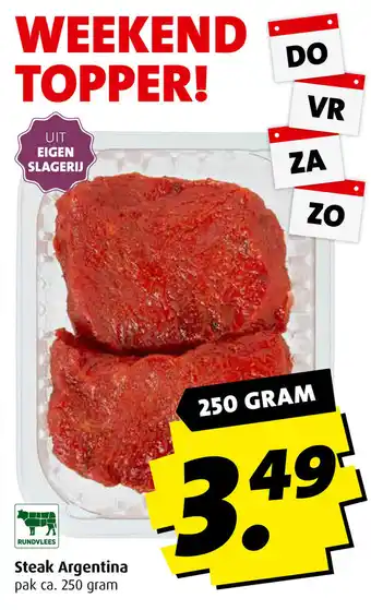 Boni Steak Argentina 250g aanbieding