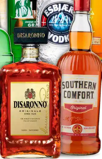 Boni Southern Comfort Original likeur of Disaronno Amaretto originale 700ml aanbieding