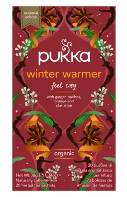 De Online Drogist Pukka winter warmer thee 20zk aanbieding