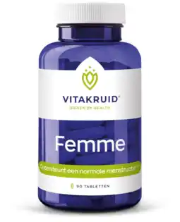 De Online Drogist Vitakruid femme tabletten 90tb aanbieding